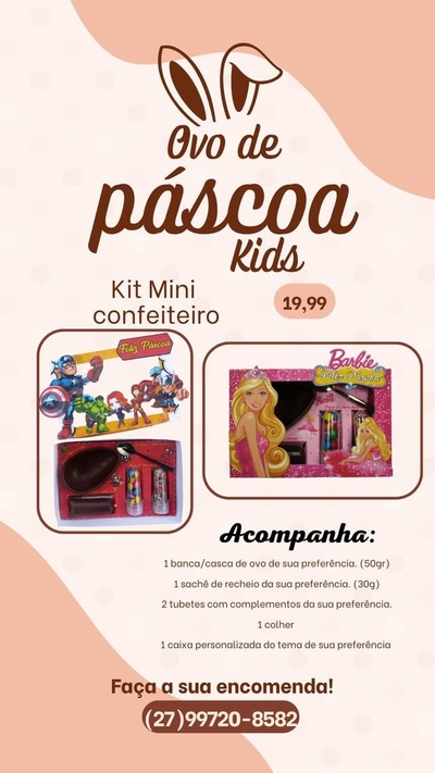 Kit Páscoa Kids